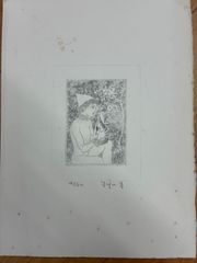 藤田嗣治、DEUX AMIES、有名画家、海外オークション超希少レゾネ