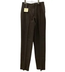 美品/HERMES/エルメス/カシミヤ/スラックス/サイズ42/フランス製/ブラウン/メンズ/FB3955のサムネイル