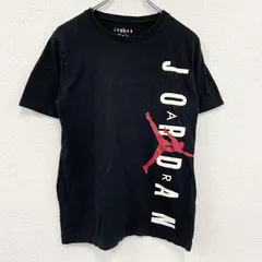 AIR JORDAN　エアジョーダン　半袖プリントTシャツ　黒　ブラック　XLサイズ　古着【値引き交渉OK！】のサムネイル