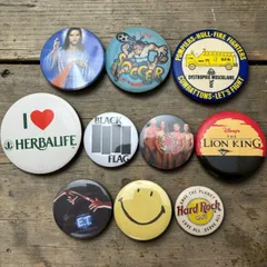 ビンテージ 缶バッジ バンド アニメ 映画 企業 70s ~ 80s 90s 00s 0511R 古着 ビンテージ used vintage 雑貨 小物 プレゼント p10のサムネイル
