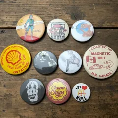 ビンテージ 缶バッジ ガソリン 企業 マクドナルド カートコバーン - - 70s ~ 80s 90s 00s -サイズ 0511W 古着 ビンテージ used vintage 雑貨 小物 プレゼント  p10のサムネイル