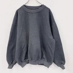 ～00s　RUSSELL　ラッセル　スウェット/トレーナー　ヴィンテージ　無地　グレー　2XLサイズ　古着【値引き交渉OK！】