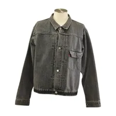 リーバイス×アンダーカバー LEVI'S×UNDERCOVER デニムジャケット ジージャン GIZ刺繍 PC9-001YX-0000 黒 Lサイズ メンズ F-L8725のサムネイル