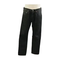 ステュディオダルチザン STUDIO D'ARTISAN デニムパンツ ボタンフライ 赤耳 D1826 ブラック 32サイズ メンズ F-L8727のサムネイル