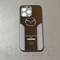 iPhone15Promax 케이스 마쓰다 스마트 폰 케이스 아이폰 케이스 유리 케이스 하드 케이스 레드