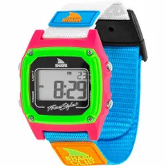 FREESTYLE フリースタイル シャーク サーフィン 防水時計 SHARK CLASSIC SINCE’81 BLACK/NEON 10006644のサムネイル