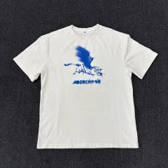 ADER ERROR ホワイト スワロフスキー クリスタル Tシャツ サイズXL