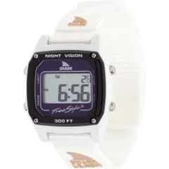 FREESTYLE フリースタイル シャーク サーフィン 防水時計 SHARK CLASSIC LEASH WHITE DOLPHIN 101064のサムネイル
