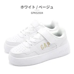 【正規品取扱店･新品 】 GAP ギャップ　ジュニア　厚底スニーカー　GPK52504  WH/BG  (20・23cm)のサムネイル
