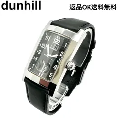【返品OK】Dunhill ダンヒル ダンヒリオン クォーツ ブラック文字盤 デイト カットガラス メンズ 腕時計【D467901257603ミ2605】のサムネイル