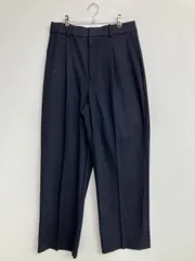 UNIQLO ユニクロ スラックス L ネイビー レディース