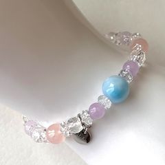168】早い者勝ち❣️ラリマー・水晶カット・トルマリン❣️かわいい 