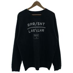 【中古】　REPRESENT　スウェット　長袖　トレーナー　トップス　クルーネック　裏起毛　プリント　古着　/4289