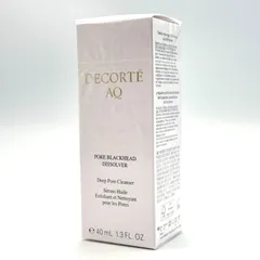 【未開封】COSME DECORTE コスメデコルテ AQ 毛穴美容液オイル 洗い流し用 40ml 美容液 オイル スキンケア DECORTE 毛穴ケア コスメ 化粧品
