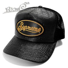 送料無料 メンズ キャップ ブラック Supreme シュプリーム University