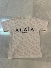 ALAIA アライア ロゴプリント Tシャツ ホワイト 38 - メルカリ