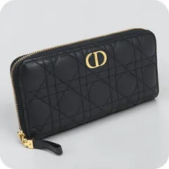 ディオール Dior 財布 レディース  ディオール カロ スリムロングウォレット
