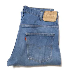 80's USA製 リーバイス Levis 509 デニムパンツ (34×30) ストレート チェーンステッチ オレンジタブ アメリカ製 旧タグ オールド 1984年製 アメリカ古着 USED ビンテージ ヴィンテージ