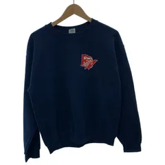 【中古】　GILDAN　スウェット　長袖　トレーナー　トップス　クルーネック　裏起毛　プリント　古着　/4289