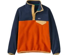 (キッズ) patagonia パタゴニア ライトウェイト Synchilla（シンチラ） スナップ-T フリース プルオーバー レッドテイルのサムネイル