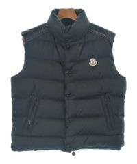 MONCLER ネイビー ダウンベスト - メルカリ