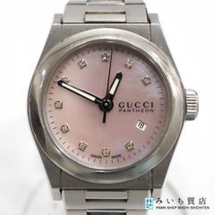 GUCCI PANTHEON 腕時計 クォーツ 本体 ダイヤ入り - メルカリ