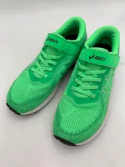 ASICS アシックス 1154A223 レーザービーム ジュニア ローカット スニーカー size23.5cm/ライトグリーン ■■ キッズ