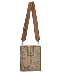 美品 アバケーションPEEPBOピープボー ペイズリー ショルダーバッグ 
