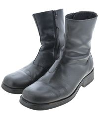 C Diem Carpeカルペディエム バックジップブーツネイビー 43 - メルカリ