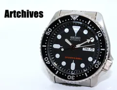 『VRW-1849』☆時計☆SEIKO (セイコー)☆SKX007K2☆ブラックボーイ☆BK文字盤 メンズ 自動巻き 腕時計 稼働品☆のサムネイル