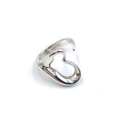 美品 Tiffany リング 10号 オープンハート スターリングシルバー
