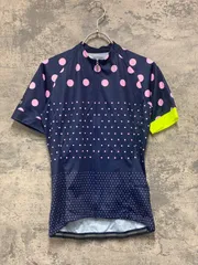 KE468 ボントレガー BONTRAGER 半袖 サイクルジャージ レディースS 紺ピンクのサムネイル