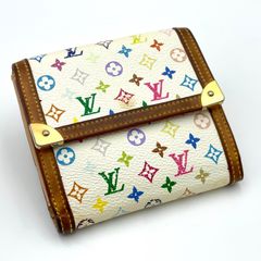 Louis Vuitton マルチカラー 二つ折り財布 - メルカリ