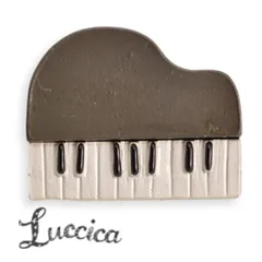 ルチカ ブローチ ピアノ ブラック LU-1905-22   luccica  pianoのサムネイル