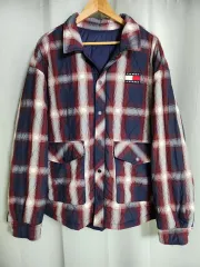 XXL トミー ジーンズ リバーシブル チェック キルティング ジャケット