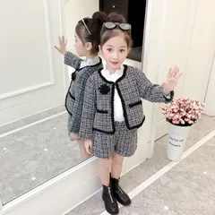 子供スーツ 女の子 入園式 入学式 卒園式 卒業式 結婚式 発表会 七五三 上下セット フォーマル 子供用 90 100 110 120 #binyb