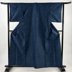 b320 正絹 紗絽袷 小紋 未使用しつけ付極美品 着物 - メルカリ