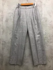 Spick & Span スピック＆スパン ウール混 ウエスト２タック イージー パンツ size36/グレー ■◇ レディース
