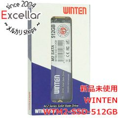 WINTEN M.2 SATA SSD 使用時間26時間 100％正常ほぼ未使用 - メルカリ