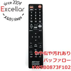 [bn:8] BUFFALO　地上デジタルレコーダーリモコン　KWSB0873F102のサムネイル