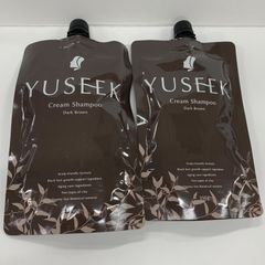 M4619 YUSEEK Cream Shampoo クリームシャンプー ダークブラウン 350g