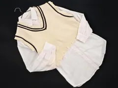 INGNI イング ダメージ加工 ニットベスト付き シャツ sizeM/白 ■◇ レディース