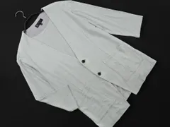 MICHEL KLEIN ミッシェルクラン リブ カーディガン size48/薄緑 ■◇ メンズのサムネイル