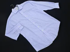 BROOKS BROTHERS ブルックスブラザーズ ギンガムチェック シャツ size16-31/水色 ■◇ メンズのサムネイル