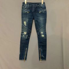 BALMAIN バイカーデニムパンツ 34サイズ - メルカリ