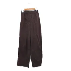 グリーンレーベルリラクシング ユナイテッドアローズ green label relaxing ベイカーパンツ ストレート シンプル 34 ブラウン 茶 /KT8