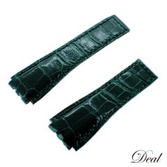 新品！未使用！16518. 16519 純正 デイトナ 金無垢用 クロコ革ベルト