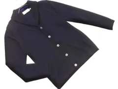 NOLLEY'S ノーリーズ ウール混 ショール カーディガン sizeM/紺 ◇■ メンズのサムネイル
