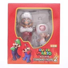 ファイアマリオ＆キノピオ スーパーマリオ スタンダードフィギュア2 プライズ 日本オート玩具