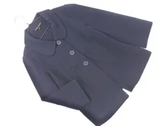 LAURA ASHLEY ローラアシュレイ 七分袖 ジャケット size9/紺 ■◇ レディースのサムネイル